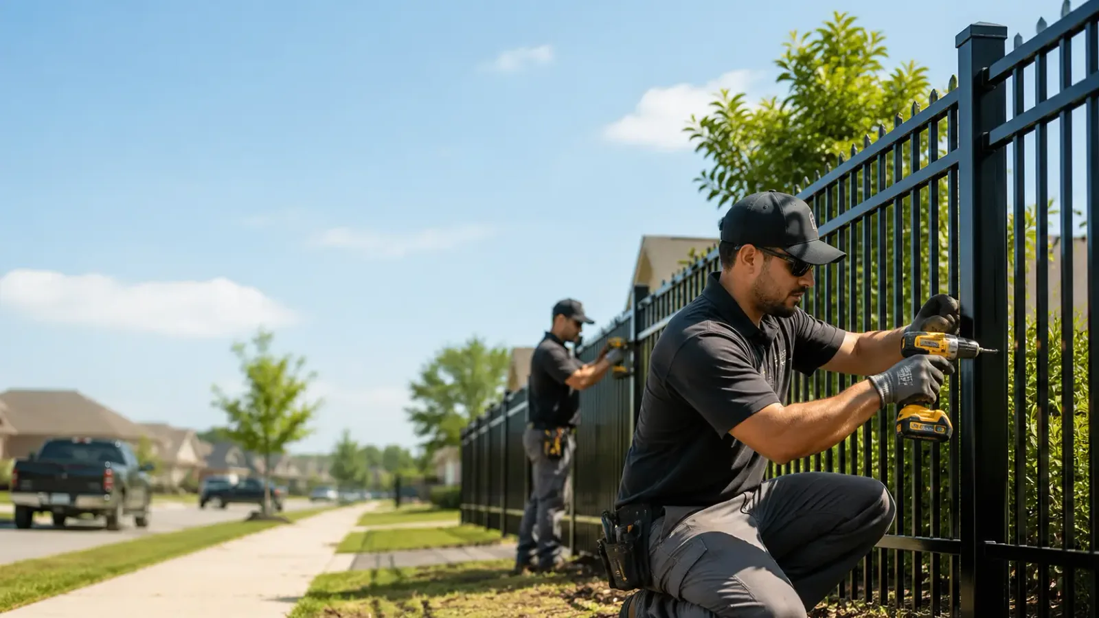 Metal Fence Installation in Newry, PA
